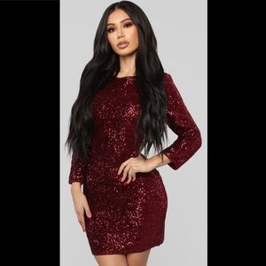 NWOT Perfect Party Sequin Dress